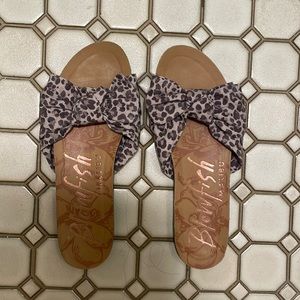 Blowfish sandals.